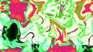 Organik Akış ile Akışkan Mermer Doku, Dalgalı Yapısı ile Soyut Sıvı Desen, Yumuşak Dönüşümlü Erimiş Yüzey Tasarımı, Mermer Efektli Psikedelik Girdap Dokuları