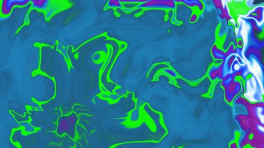 Organik Akış ile Akışkan Mermer Doku, Dalgalı Yapısı ile Soyut Sıvı Desen, Yumuşak Dönüşümlü Erimiş Yüzey Tasarımı, Mermer Efektli Psikedelik Girdap Dokuları