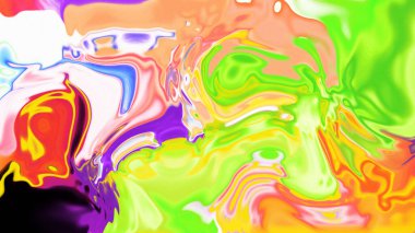 Organik Akış ile Akışkan Mermer Doku, Dalgalı Yapısı ile Soyut Sıvı Desen, Yumuşak Dönüşümlü Erimiş Yüzey Tasarımı, Mermer Efektli Psikedelik Girdap Dokuları