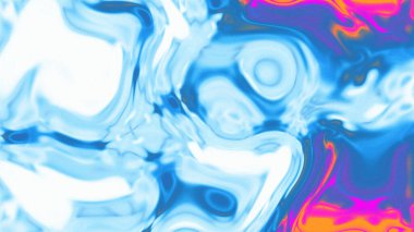 Organik Akış ile Akışkan Mermer Doku, Dalgalı Yapısı ile Soyut Sıvı Desen, Yumuşak Dönüşümlü Erimiş Yüzey Tasarımı, Mermer Efektli Psikedelik Girdap Dokuları