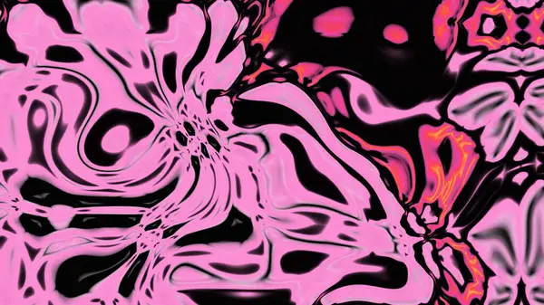 Organik Akış ile Akışkan Mermer Doku, Dalgalı Yapısı ile Soyut Sıvı Desen, Yumuşak Dönüşümlü Erimiş Yüzey Tasarımı, Mermer Efektli Psikedelik Girdap Dokuları