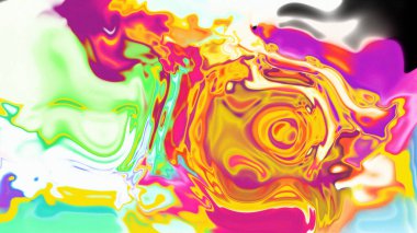 Organik Akış ile Akışkan Mermer Doku, Dalgalı Yapısı ile Soyut Sıvı Desen, Yumuşak Dönüşümlü Erimiş Yüzey Tasarımı, Mermer Efektli Psikedelik Girdap Dokuları