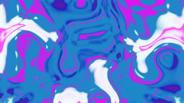 Organik Akış ile Akışkan Mermer Doku, Dalgalı Yapısı ile Soyut Sıvı Desen, Yumuşak Dönüşümlü Erimiş Yüzey Tasarımı, Mermer Efektli Psikedelik Girdap Dokuları