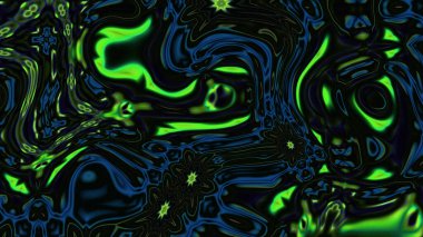 Organik Akış ile Akışkan Mermer Doku, Dalgalı Yapısı ile Soyut Sıvı Desen, Yumuşak Dönüşümlü Erimiş Yüzey Tasarımı, Mermer Efektli Psikedelik Girdap Dokuları