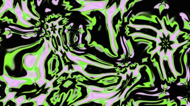 Organik Akış ile Akışkan Mermer Doku, Dalgalı Yapısı ile Soyut Sıvı Desen, Yumuşak Dönüşümlü Erimiş Yüzey Tasarımı, Mermer Efektli Psikedelik Girdap Dokuları