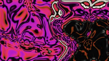 Organik Akış ile Akışkan Mermer Doku, Dalgalı Yapısı ile Soyut Sıvı Desen, Yumuşak Dönüşümlü Erimiş Yüzey Tasarımı, Mermer Efektli Psikedelik Girdap Dokuları