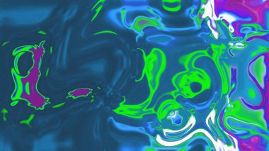 Organik Akış ile Akışkan Mermer Doku, Dalgalı Yapısı ile Soyut Sıvı Desen, Yumuşak Dönüşümlü Erimiş Yüzey Tasarımı, Mermer Efektli Psikedelik Girdap Dokuları