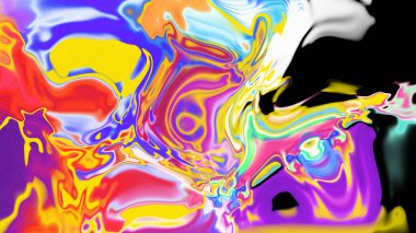 Organik Akış ile Akışkan Mermer Doku, Dalgalı Yapısı ile Soyut Sıvı Desen, Yumuşak Dönüşümlü Erimiş Yüzey Tasarımı, Mermer Efektli Psikedelik Girdap Dokuları