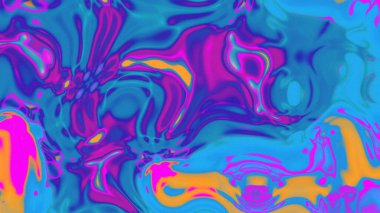 Organik Akış ile Akışkan Mermer Doku, Dalgalı Yapısı ile Soyut Sıvı Desen, Yumuşak Dönüşümlü Erimiş Yüzey Tasarımı, Mermer Efektli Psikedelik Girdap Dokuları