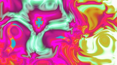 Organik Akış ile Akışkan Mermer Doku, Dalgalı Yapısı ile Soyut Sıvı Desen, Yumuşak Dönüşümlü Erimiş Yüzey Tasarımı, Mermer Efektli Psikedelik Girdap Dokuları