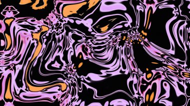 Organik Akış ile Akışkan Mermer Doku, Dalgalı Yapısı ile Soyut Sıvı Desen, Yumuşak Dönüşümlü Erimiş Yüzey Tasarımı, Mermer Efektli Psikedelik Girdap Dokuları