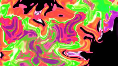 Organik Akış ile Akışkan Mermer Doku, Dalgalı Yapısı ile Soyut Sıvı Desen, Yumuşak Dönüşümlü Erimiş Yüzey Tasarımı, Mermer Efektli Psikedelik Girdap Dokuları