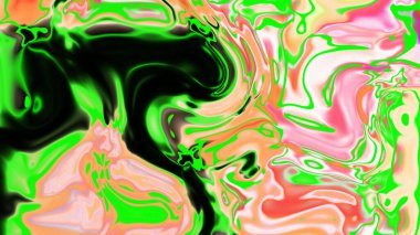 Organik Akış ile Akışkan Mermer Doku, Dalgalı Yapısı ile Soyut Sıvı Desen, Yumuşak Dönüşümlü Erimiş Yüzey Tasarımı, Mermer Efektli Psikedelik Girdap Dokuları