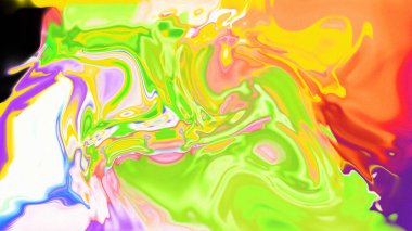 Organik Akış ile Akışkan Mermer Doku, Dalgalı Yapısı ile Soyut Sıvı Desen, Yumuşak Dönüşümlü Erimiş Yüzey Tasarımı, Mermer Efektli Psikedelik Girdap Dokuları