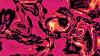 Organik Akış ile Akışkan Mermer Doku, Dalgalı Yapısı ile Soyut Sıvı Desen, Yumuşak Dönüşümlü Erimiş Yüzey Tasarımı, Mermer Efektli Psikedelik Girdap Dokuları