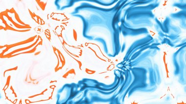 Organik Akış ile Akışkan Mermer Doku, Dalgalı Yapısı ile Soyut Sıvı Desen, Yumuşak Dönüşümlü Erimiş Yüzey Tasarımı, Mermer Efektli Psikedelik Girdap Dokuları