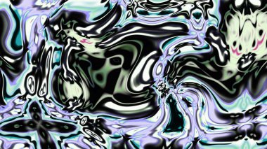 Organik Akış ile Akışkan Mermer Doku, Dalgalı Yapısı ile Soyut Sıvı Desen, Yumuşak Dönüşümlü Erimiş Yüzey Tasarımı, Mermer Efektli Psikedelik Girdap Dokuları