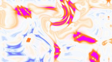 Organik Akış ile Akışkan Mermer Doku, Dalgalı Yapısı ile Soyut Sıvı Desen, Yumuşak Dönüşümlü Erimiş Yüzey Tasarımı, Mermer Efektli Psikedelik Girdap Dokuları