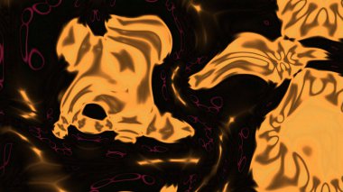 Organik Akış ile Akışkan Mermer Doku, Dalgalı Yapısı ile Soyut Sıvı Desen, Yumuşak Dönüşümlü Erimiş Yüzey Tasarımı, Mermer Efektli Psikedelik Girdap Dokuları