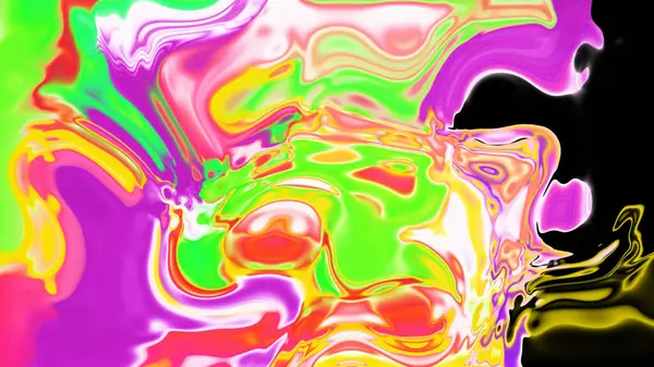 Organik Akış ile Akışkan Mermer Doku, Dalgalı Yapısı ile Soyut Sıvı Desen, Yumuşak Dönüşümlü Erimiş Yüzey Tasarımı, Mermer Efektli Psikedelik Girdap Dokuları