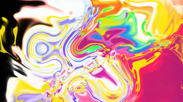 Organik Akış ile Akışkan Mermer Doku, Dalgalı Yapısı ile Soyut Sıvı Desen, Yumuşak Dönüşümlü Erimiş Yüzey Tasarımı, Mermer Efektli Psikedelik Girdap Dokuları