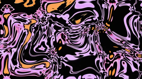 Organik Akış ile Akışkan Mermer Doku, Dalgalı Yapısı ile Soyut Sıvı Desen, Yumuşak Dönüşümlü Erimiş Yüzey Tasarımı, Mermer Efektli Psikedelik Girdap Dokuları