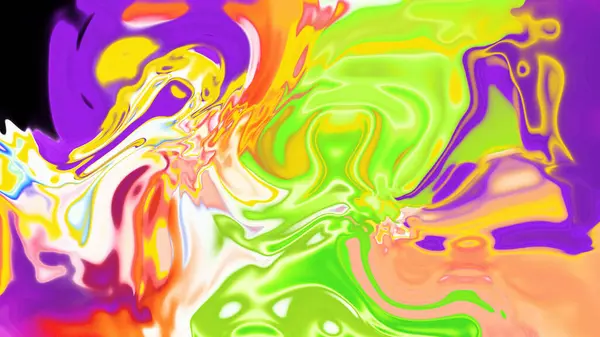 Organik Akış ile Akışkan Mermer Doku, Dalgalı Yapısı ile Soyut Sıvı Desen, Yumuşak Dönüşümlü Erimiş Yüzey Tasarımı, Mermer Efektli Psikedelik Girdap Dokuları