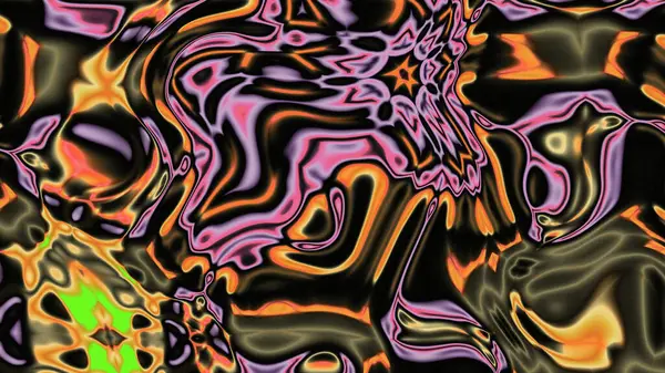 Organik Akış ile Akışkan Mermer Doku, Dalgalı Yapısı ile Soyut Sıvı Desen, Yumuşak Dönüşümlü Erimiş Yüzey Tasarımı, Mermer Efektli Psikedelik Girdap Dokuları