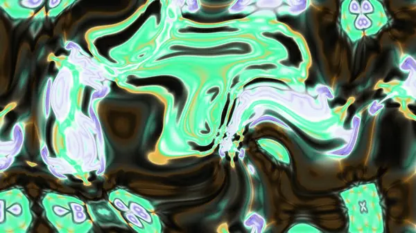 Organik Akış ile Akışkan Mermer Doku, Dalgalı Yapısı ile Soyut Sıvı Desen, Yumuşak Dönüşümlü Erimiş Yüzey Tasarımı, Mermer Efektli Psikedelik Girdap Dokuları