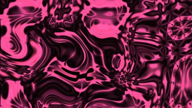Organik Akış ile Akışkan Mermer Doku, Dalgalı Yapısı ile Soyut Sıvı Desen, Yumuşak Dönüşümlü Erimiş Yüzey Tasarımı, Mermer Efektli Psikedelik Girdap Dokuları