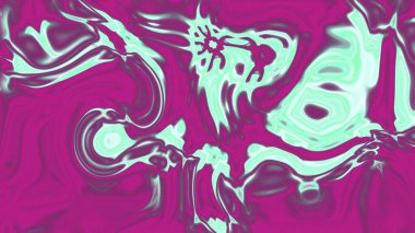 Organik Akış ile Akışkan Mermer Doku, Dalgalı Yapısı ile Soyut Sıvı Desen, Yumuşak Dönüşümlü Erimiş Yüzey Tasarımı, Mermer Efektli Psikedelik Girdap Dokuları