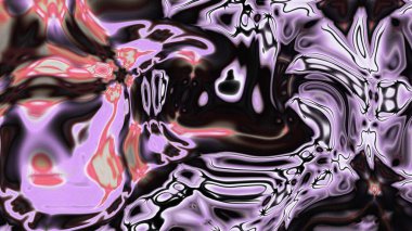 Organik Akış ile Akışkan Mermer Doku, Dalgalı Yapısı ile Soyut Sıvı Desen, Yumuşak Dönüşümlü Erimiş Yüzey Tasarımı, Mermer Efektli Psikedelik Girdap Dokuları