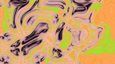 Organik Akış ile Akışkan Mermer Doku, Dalgalı Yapısı ile Soyut Sıvı Desen, Yumuşak Dönüşümlü Erimiş Yüzey Tasarımı, Mermer Efektli Psikedelik Girdap Dokuları