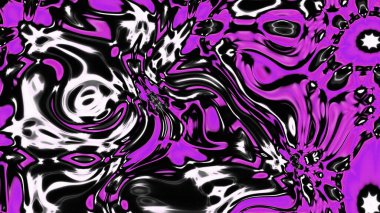 Organik Akış ile Akışkan Mermer Doku, Dalgalı Yapısı ile Soyut Sıvı Desen, Yumuşak Dönüşümlü Erimiş Yüzey Tasarımı, Mermer Efektli Psikedelik Girdap Dokuları