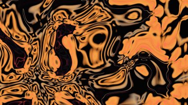 Organik Akış ile Akışkan Mermer Doku, Dalgalı Yapısı ile Soyut Sıvı Desen, Yumuşak Dönüşümlü Erimiş Yüzey Tasarımı, Mermer Efektli Psikedelik Girdap Dokuları