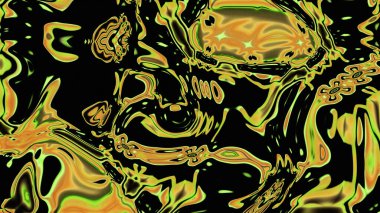 Organik Akış ile Akışkan Mermer Doku, Dalgalı Yapısı ile Soyut Sıvı Desen, Yumuşak Dönüşümlü Erimiş Yüzey Tasarımı, Mermer Efektli Psikedelik Girdap Dokuları