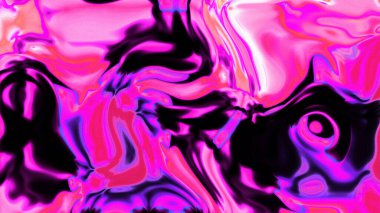 Organik Akış ile Akışkan Mermer Doku, Dalgalı Yapısı ile Soyut Sıvı Desen, Yumuşak Dönüşümlü Erimiş Yüzey Tasarımı, Mermer Efektli Psikedelik Girdap Dokuları
