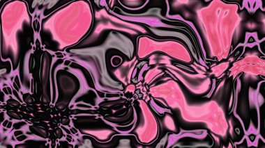Organik Akış ile Akışkan Mermer Doku, Dalgalı Yapısı ile Soyut Sıvı Desen, Yumuşak Dönüşümlü Erimiş Yüzey Tasarımı, Mermer Efektli Psikedelik Girdap Dokuları