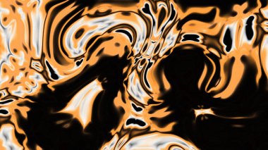 Organik Akış ile Akışkan Mermer Doku, Dalgalı Yapısı ile Soyut Sıvı Desen, Yumuşak Dönüşümlü Erimiş Yüzey Tasarımı, Mermer Efektli Psikedelik Girdap Dokuları