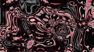 Organik Akış ile Akışkan Mermer Doku, Dalgalı Yapısı ile Soyut Sıvı Desen, Yumuşak Dönüşümlü Erimiş Yüzey Tasarımı, Mermer Efektli Psikedelik Girdap Dokuları