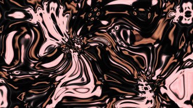 Organik Akış ile Akışkan Mermer Doku, Dalgalı Yapısı ile Soyut Sıvı Desen, Yumuşak Dönüşümlü Erimiş Yüzey Tasarımı, Mermer Efektli Psikedelik Girdap Dokuları