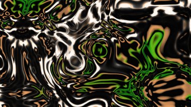 Organik Akış ile Akışkan Mermer Doku, Dalgalı Yapısı ile Soyut Sıvı Desen, Yumuşak Dönüşümlü Erimiş Yüzey Tasarımı, Mermer Efektli Psikedelik Girdap Dokuları