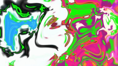 Organik Akış ile Akışkan Mermer Doku, Dalgalı Yapısı ile Soyut Sıvı Desen, Yumuşak Dönüşümlü Erimiş Yüzey Tasarımı, Mermer Efektli Psikedelik Girdap Dokuları