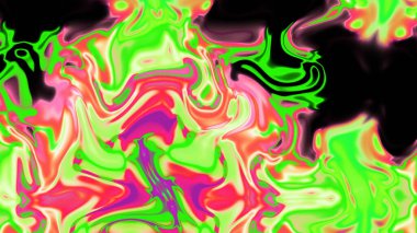 Organik Akış ile Akışkan Mermer Doku, Dalgalı Yapısı ile Soyut Sıvı Desen, Yumuşak Dönüşümlü Erimiş Yüzey Tasarımı, Mermer Efektli Psikedelik Girdap Dokuları