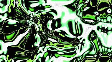 Organik Akış ile Akışkan Mermer Doku, Dalgalı Yapısı ile Soyut Sıvı Desen, Yumuşak Dönüşümlü Erimiş Yüzey Tasarımı, Mermer Efektli Psikedelik Girdap Dokuları