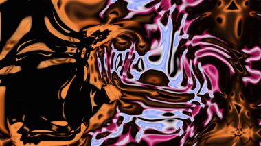 Organik Akış ile Akışkan Mermer Doku, Dalgalı Yapısı ile Soyut Sıvı Desen, Yumuşak Dönüşümlü Erimiş Yüzey Tasarımı, Mermer Efektli Psikedelik Girdap Dokuları