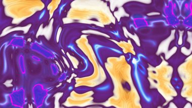 Organik Akış ile Akışkan Mermer Doku, Dalgalı Yapısı ile Soyut Sıvı Desen, Yumuşak Dönüşümlü Erimiş Yüzey Tasarımı, Mermer Efektli Psikedelik Girdap Dokuları