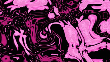 Organik Akış ile Akışkan Mermer Doku, Dalgalı Yapısı ile Soyut Sıvı Desen, Yumuşak Dönüşümlü Erimiş Yüzey Tasarımı, Mermer Efektli Psikedelik Girdap Dokuları