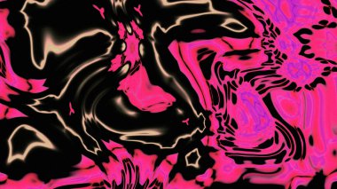 Organik Akış ile Akışkan Mermer Doku, Dalgalı Yapısı ile Soyut Sıvı Desen, Yumuşak Dönüşümlü Erimiş Yüzey Tasarımı, Mermer Efektli Psikedelik Girdap Dokuları