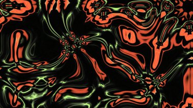 Organik Akış ile Akışkan Mermer Doku, Dalgalı Yapısı ile Soyut Sıvı Desen, Yumuşak Dönüşümlü Erimiş Yüzey Tasarımı, Mermer Efektli Psikedelik Girdap Dokuları